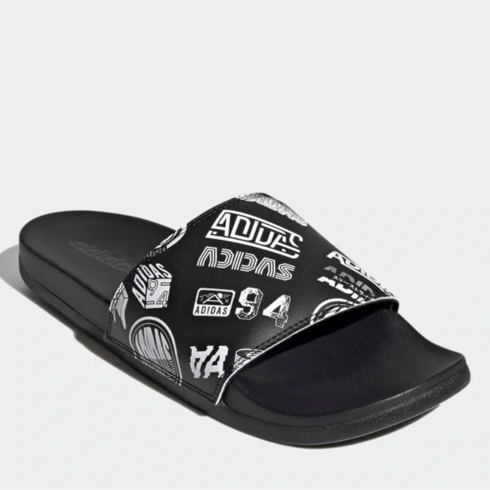 NWOB ADIDAS Adilette Comfort Men's Slide Sandals Size 8 - Picture 2 of 3